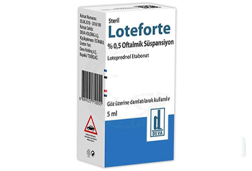 LOTEFORTE %0,5 OFTALMIK SUSPANSIYON (5 ML)